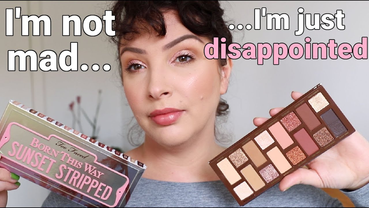 Too Faced Sunset Stripped Palette - 7 look review