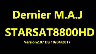 Nouvelle M A J Starsat 8800hd V2 07 10042017