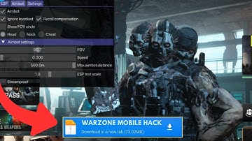 🔥 WARZONE MOBILE MOD MENU 2025 AIMBOT + WALLHACK + UNLOCK ALL