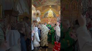 Вербное воскресение в Смоленском храме г. Ивантеевки.