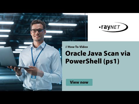 Oracle Java Scan via PowerShell (ps1)