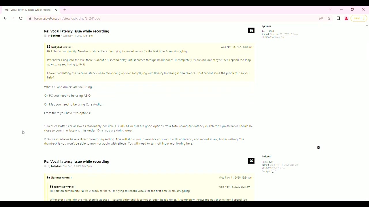 Ableton Latency Issues QUICKEST FIX YouTube