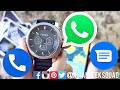 Fossil gen 6 hybrid smartwatch  usability review  phone calls sms whatsapp notifications