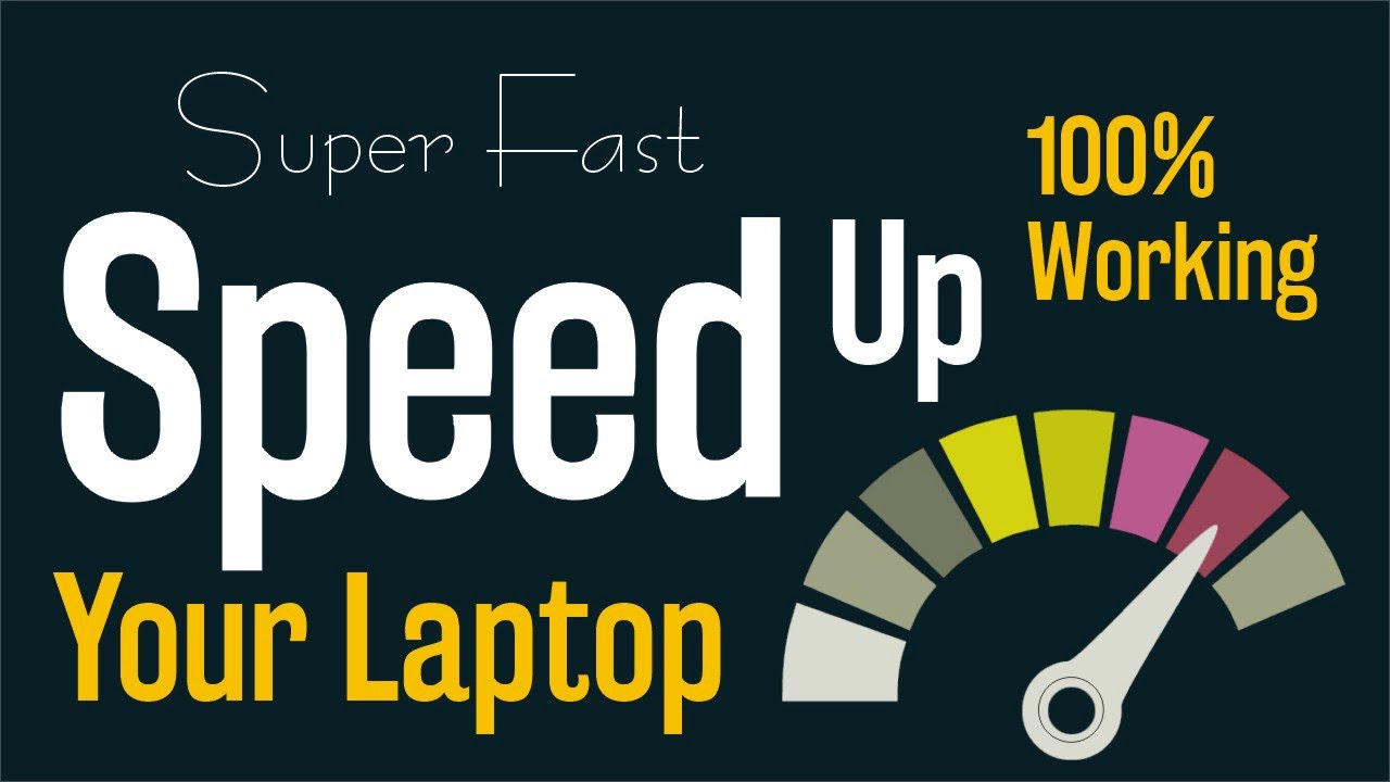 How to Speed up your laptop | Pc without any software