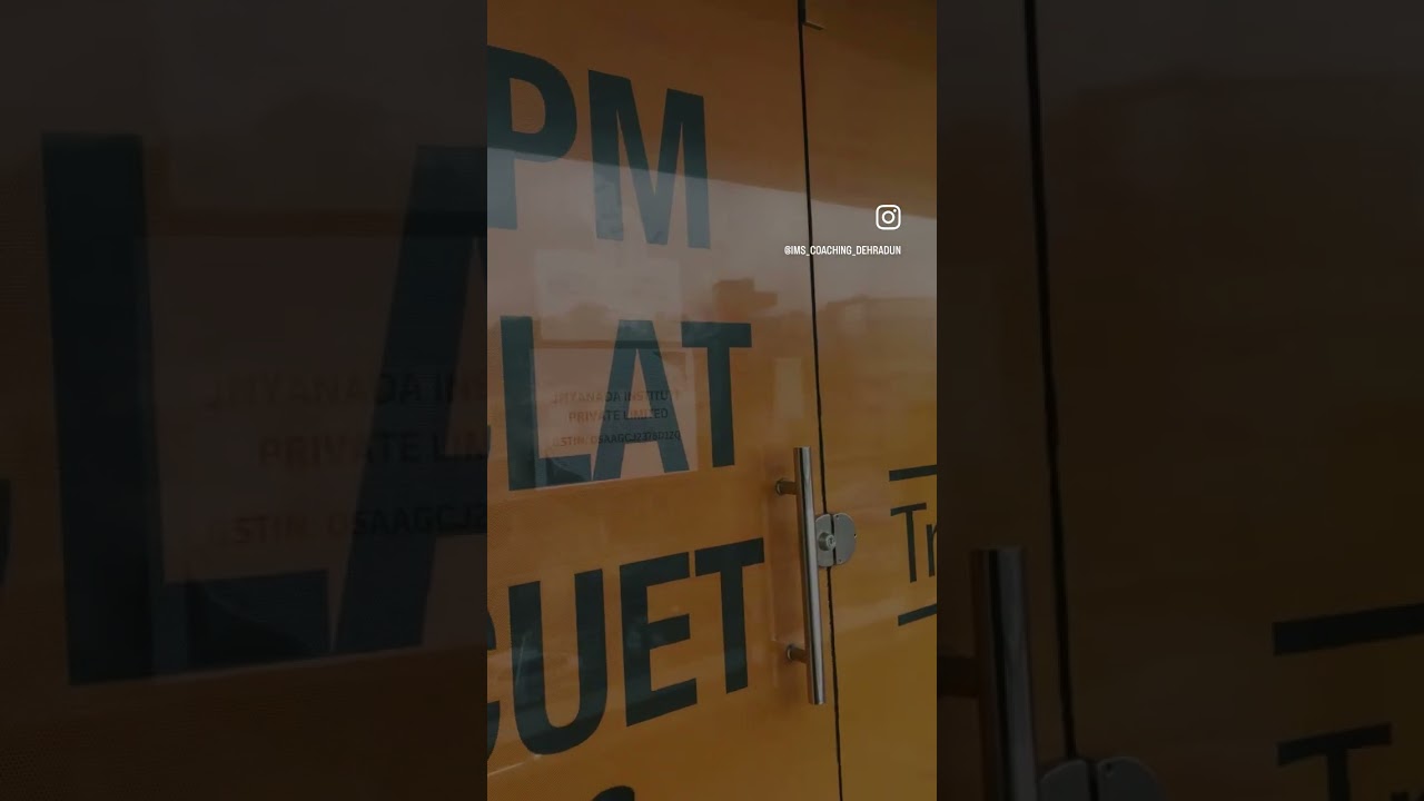 IMS COACHING DEHRADUN PART 1