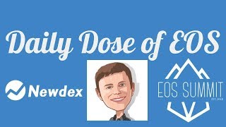 Market recovers? NewDex down, Dan finds the answer to everything and EOS Summit!