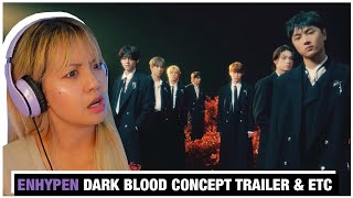 AN OG KPOP STAN&#39;S POV— ENHYPEN &quot;Dark Blood&quot; Concept Trailer, Films, &amp; Preview