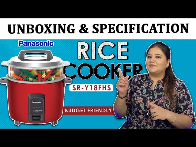 Panasonic SR G18 SUS Full SS 1.8 Litre Electric Rice Cooker