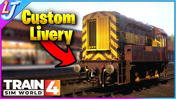 Train Sim World 4 - How I Make Cool Liveries