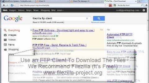 How To Update Wordpress | Backing Up Files and Database