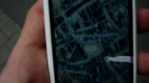 Test HTC Magic - Google Maps