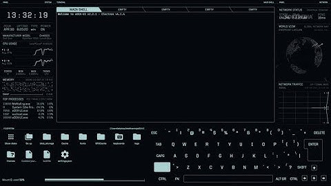 Install and Review eDEX-UI Terminal Emulator on Ubuntu