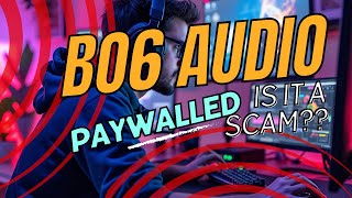 Answering JGODs question: What does this new BO6 face scan do for audio?