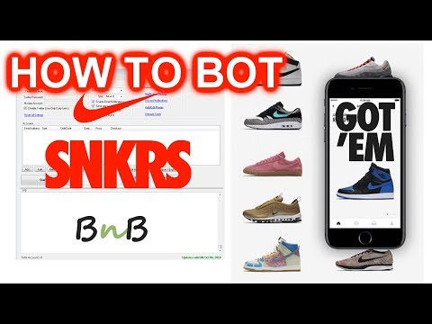 bereik berouw hebben Afscheiden BNB SNKRS GUIDE (OUTDATED - DO NOT PURCHASE) - YouTube