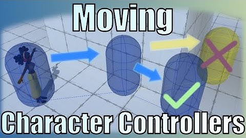 Bewegende personages in games – Kinematische personagecontroller in Unity