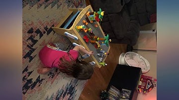 KidKraft Building Bricks Play N Store Table,Natural review