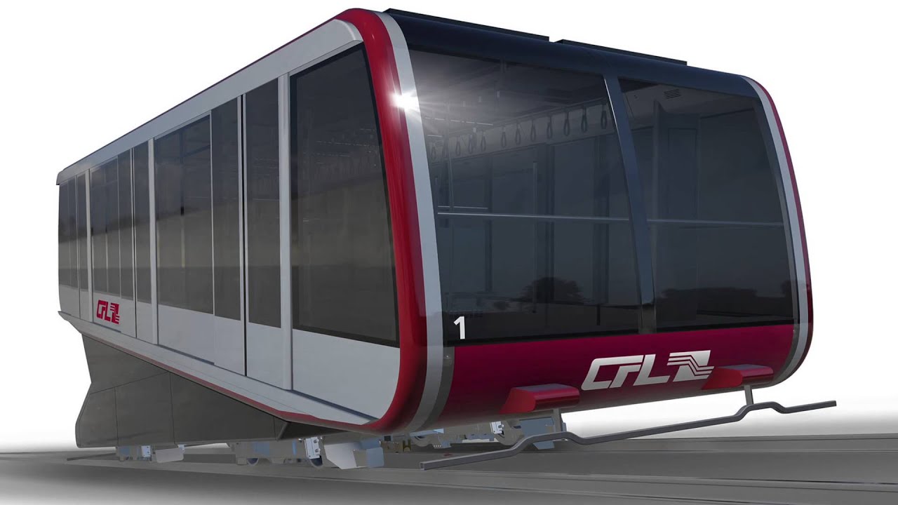 Le chantier du funiculaire au Kirchberg