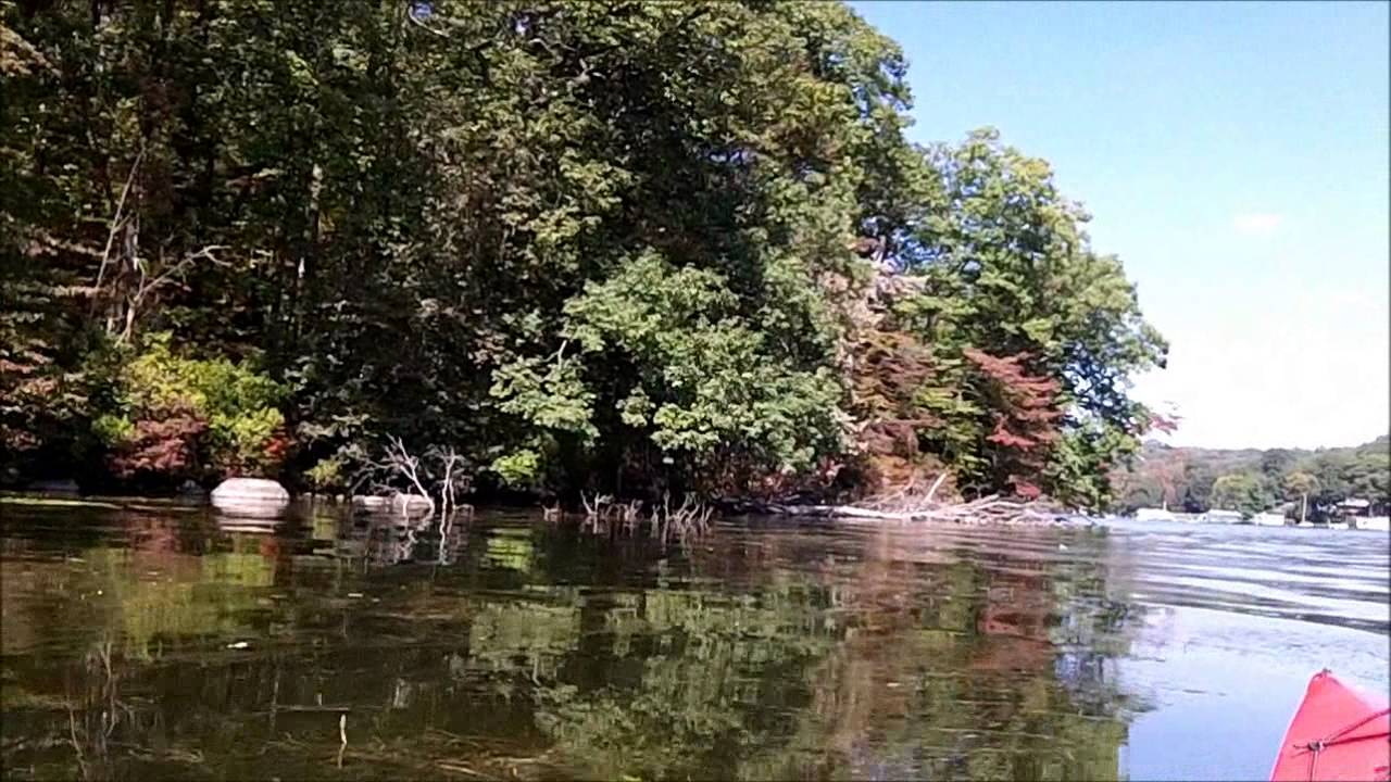 Kayak NJ Paddle Around Liffy Island, Lake Hopatcong 92013 YouTube