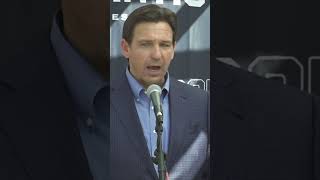 DeSantis vows to start slitting throats #shorts