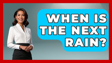 When Is The Next Rain? - Weather Watchdog