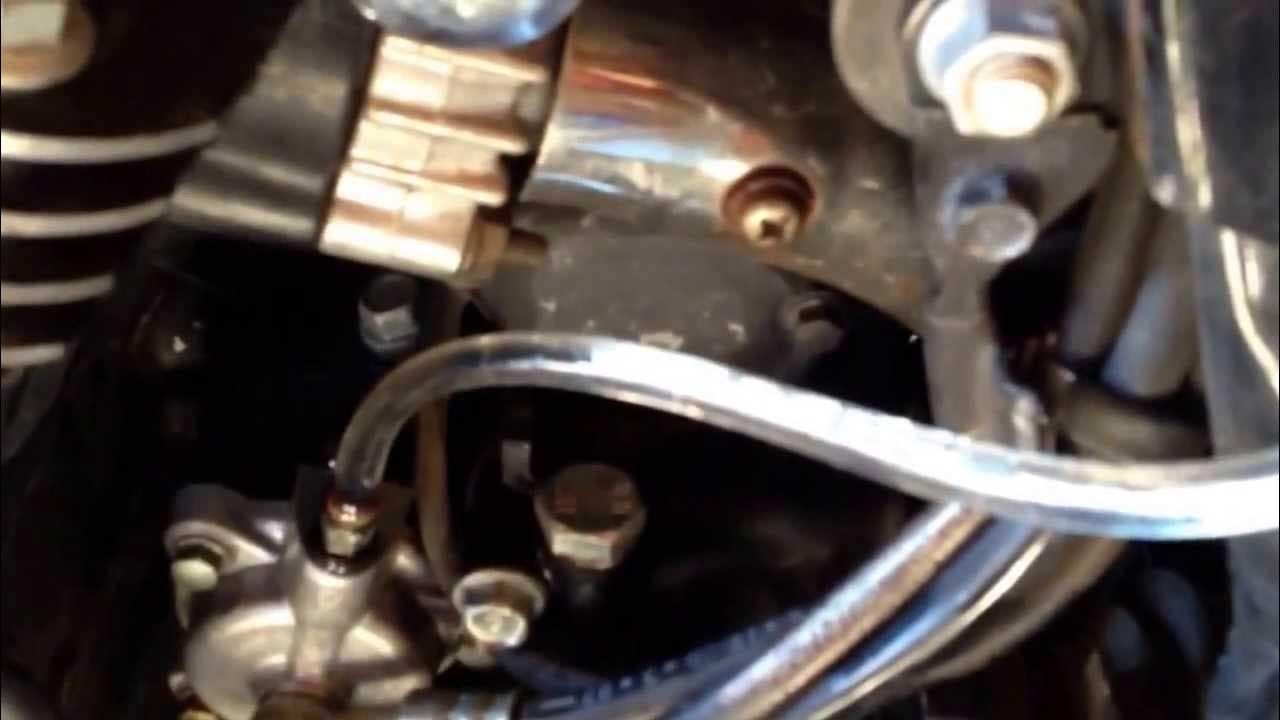 How to bleed a hydraulic clutch on a motorcycle in an extreme case of