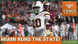 VICTORY: Malachi Toney, Carson Beck \& Rueben Bain SHINE in Miami’s RIVALRY WIN at Florida State