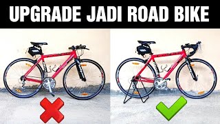 Hybrid Bike to Road Bike Conversion Guide // in Bahasa