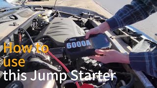 How to use this Gorgeous & Powerful Jump Starter by JFEGWO 41 views 1 month ago 1 minute, 8 seconds