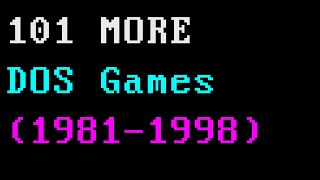 101 MORE MS DOS GAMES (19811998)