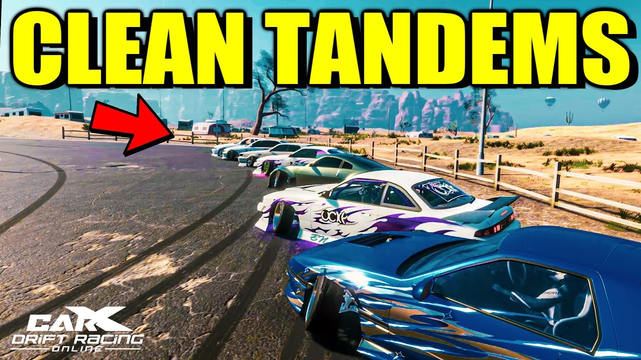 CarX Drift Racing Online - FIXED HITBOXES!!  Tandem Drifting + Meihan  Modded Map! 