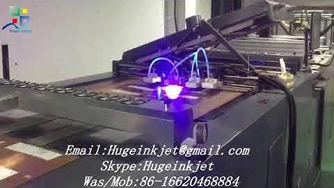 Cigarette packaging variable data QR code barcode UV inkjet printing