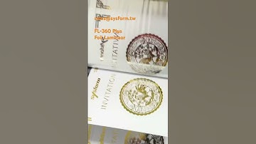 Foil Fusing Machine with Hot & Cold Lamination