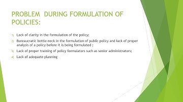 Why Public Policy Process fail in Pakistan(part 1) SIDRA AJMAL