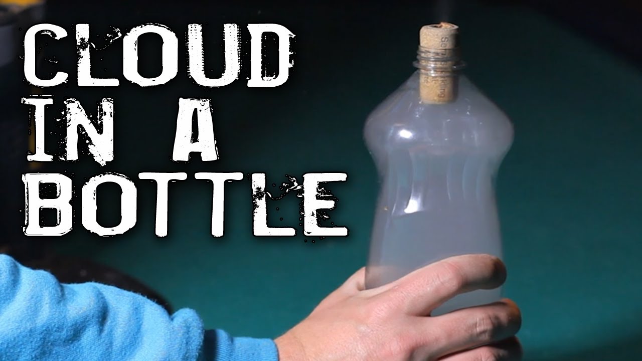 Make An Instant Cloud In A Bottle Youtube