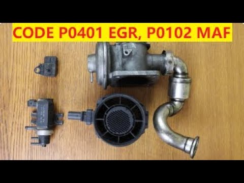 Fallos P0401 EGR Y P0102 MAF(caudalímetro), ¡¡ MIRA QUE LO PUEDE