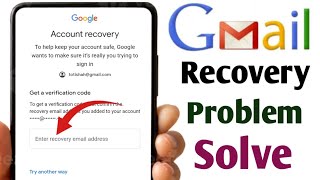 Google Account Recovery || How to recover gmail account without phone number and recovery email 