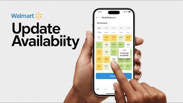 How to Change Your Availability on Walmart App (Me@Walmart)