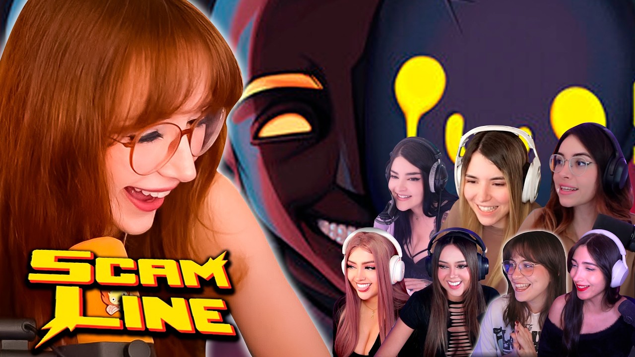 PATTY MEZA JUEGA SCAM LINE CON LAS TETACAS!! 🤣🤣