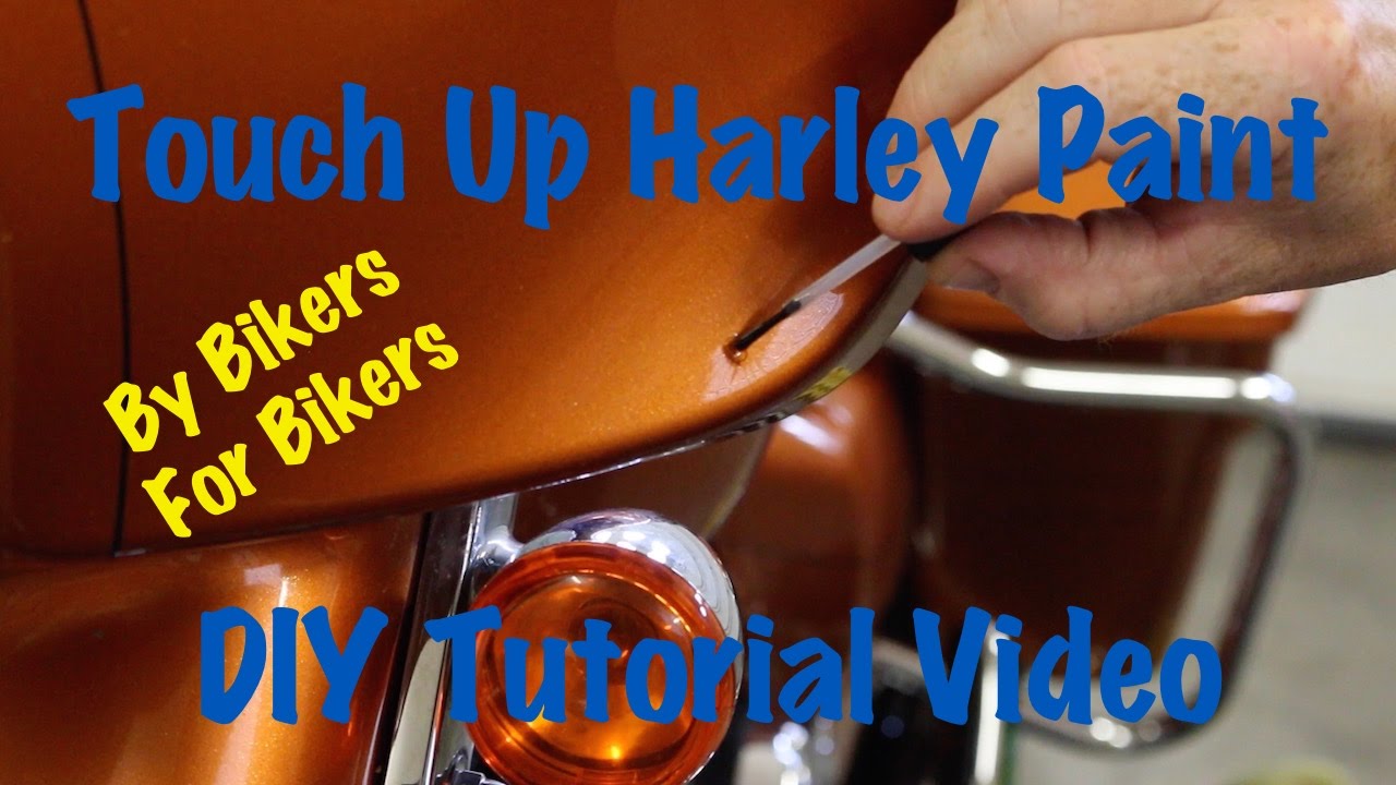 Harley Davidson Paint Touch Up Kit for Scratches & Chips | DIY Fix It  Tutorial
