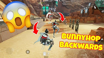 Bunnyhop (slide-jump) backwards in apex legends mobile | Advanced movement guide & tips apex mobile