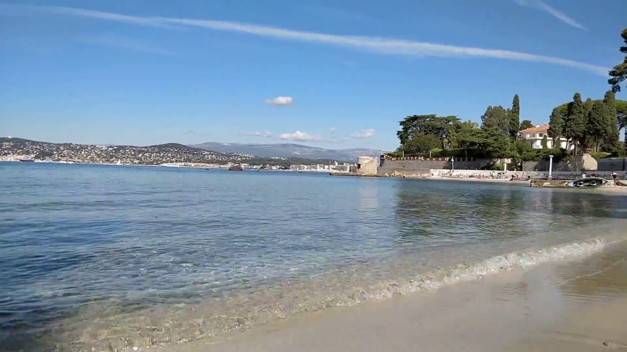 Time-lapse La plage des ondes au Cap d'Antibes