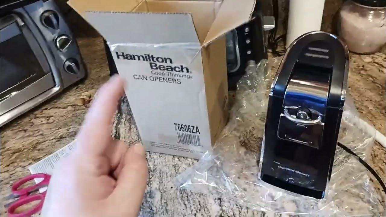 1157. Hamilton Beach 76606ZA Can Opener vs Cuisinart comparison