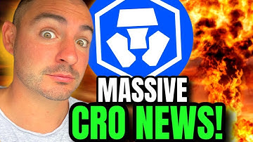 CRO Coin $6 Billion GONE! (HUGE Announcement For Crypto.com!!!) Cronos Coin