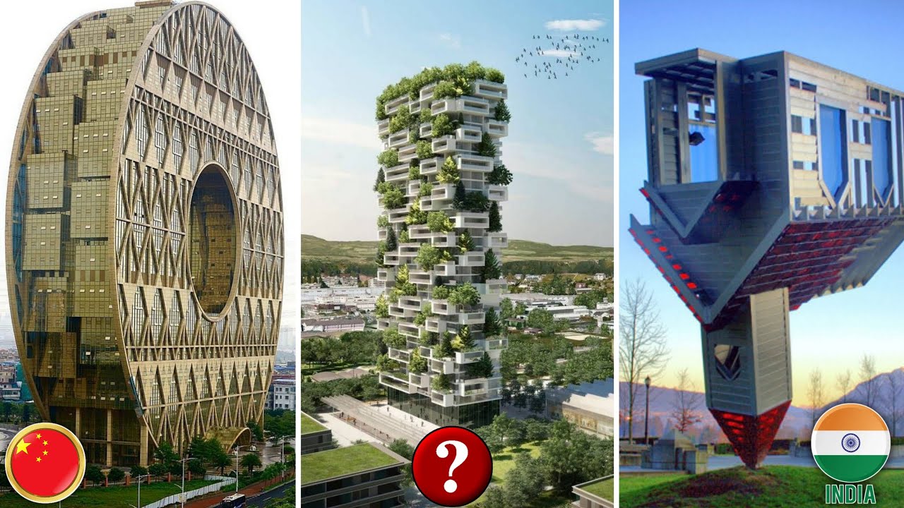 दुनिया की 10 सबसे अनोखी बिल्डिंग | Top 10 Unbelievable Buildings in The ...