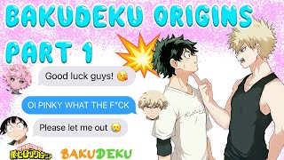 Bakugou and Deku LOCKED IN A ROOM Until They CONFESS - Part 1- BNHA Texts - MHA Chat