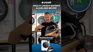 Arçelik Çamaşır Makinesi Alanlara Beu 9030 D Ütü Hediye .