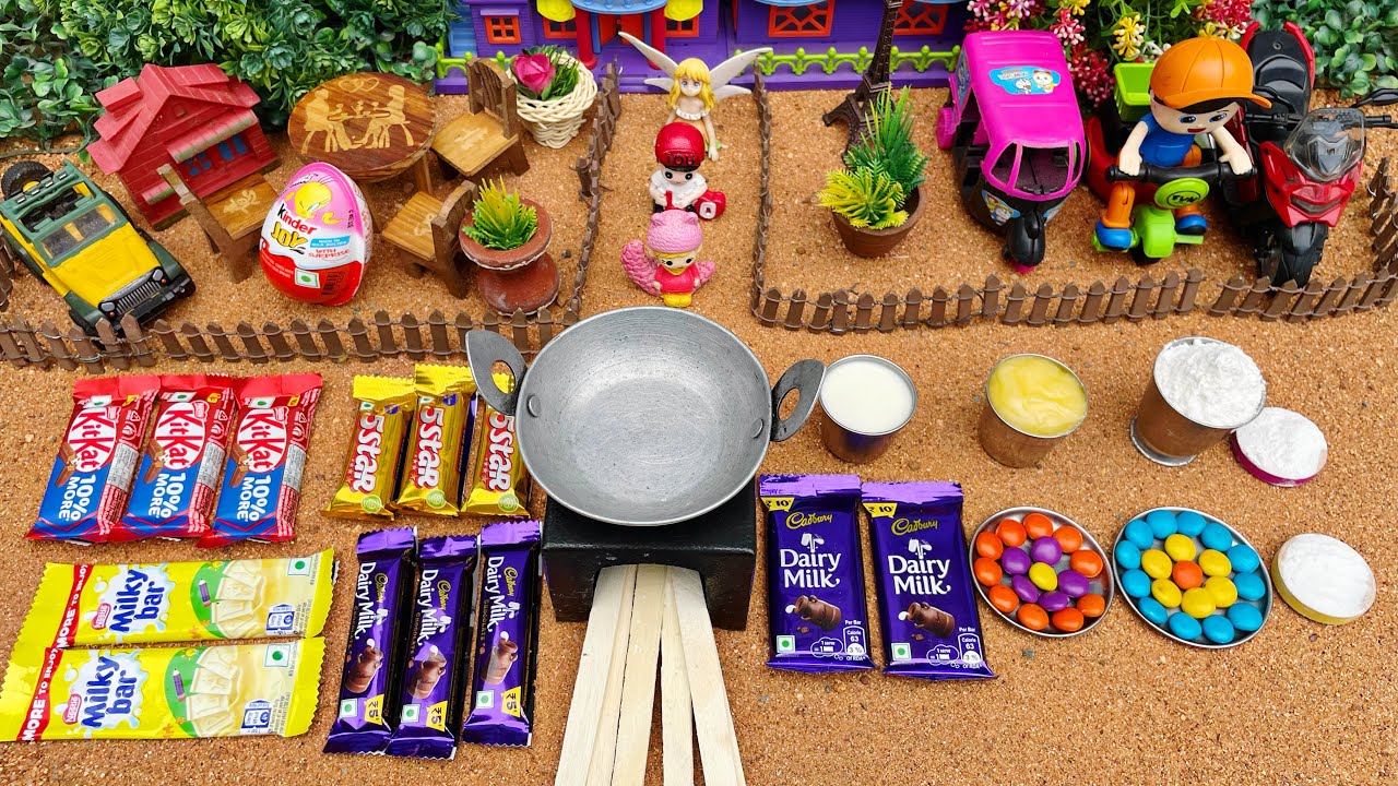 Miniature All Chocolate Dosa | All Dairy Milk Chocolate Dosa | All Chocolate Recipe |Milky Chocolate