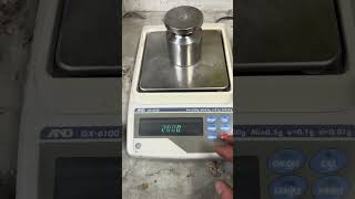 AnD GX -6100 adjustment calibration #scales #adjustment #calibration #scales #balancescale #ohaus