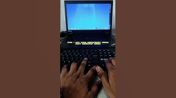 Rotate Your Computer Screen With Shortcut Key. #shorts #short #windowsshortcuts