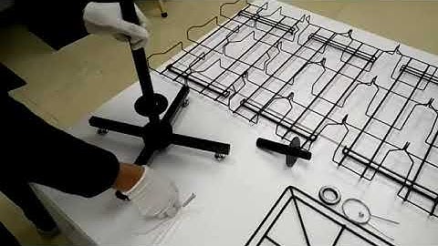 15128 GREETING CARD RACK INSTRUCTIONS